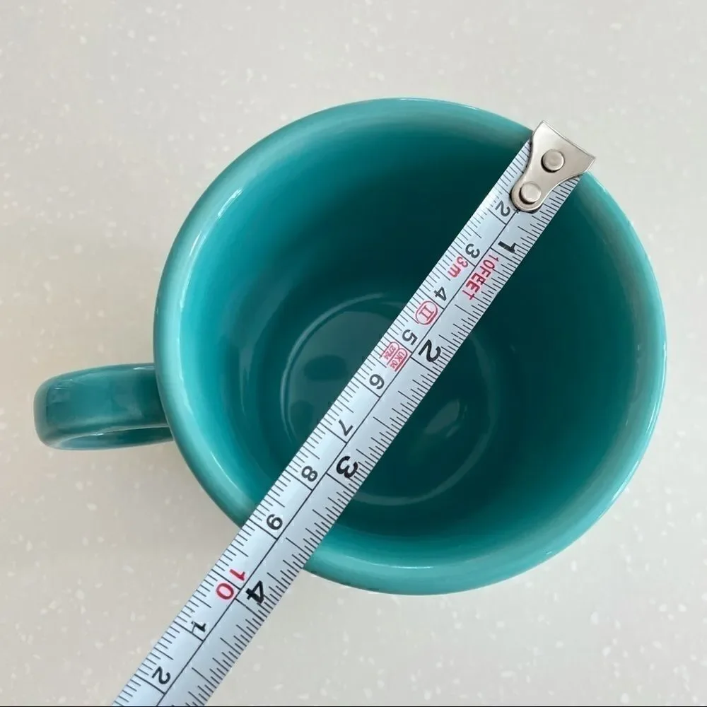 Fiesta turquoise mug